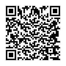 Codice QR per il numero di telefono +2694767766