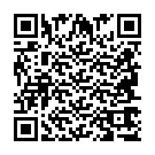 QR-code voor telefoonnummer +2694767786