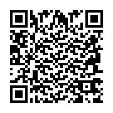 QR kód a telefonszámhoz +2694767810