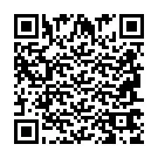 Código QR para número de telefone +2694767815