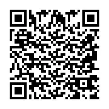 QR-код для номера телефона +2694767818