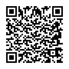 Codice QR per il numero di telefono +2694767884
