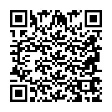 Codice QR per il numero di telefono +2694767925