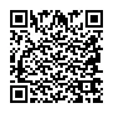 Codice QR per il numero di telefono +2694767928