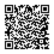 Codice QR per il numero di telefono +2694767934