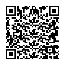Codice QR per il numero di telefono +2694767942