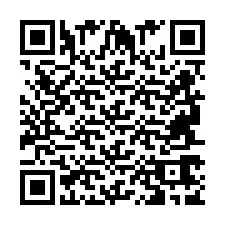 QR Code for Phone number +2694767987