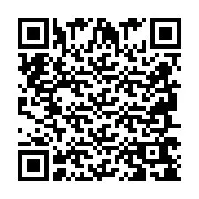 Código QR para número de teléfono +2694768164