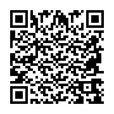 QR-code voor telefoonnummer +2694768187