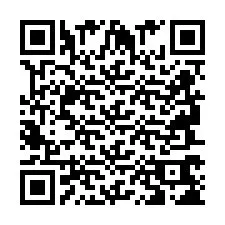 QR-code voor telefoonnummer +2694768204