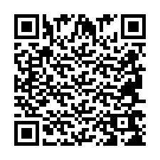 QR-код для номера телефона +2694768263