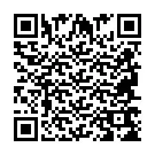 QR-код для номера телефона +2694768267