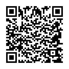 QR-код для номера телефона +2694768337