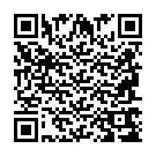 Codice QR per il numero di telefono +2694768345