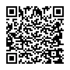 QR-code voor telefoonnummer +2694768346