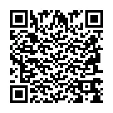 QR kód a telefonszámhoz +2694768404