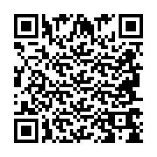 QR-koodi puhelinnumerolle +2694768416