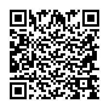 Codice QR per il numero di telefono +2694768425