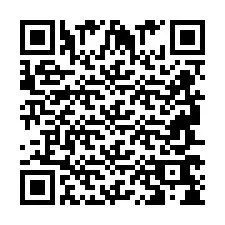 QR-koodi puhelinnumerolle +2694768435