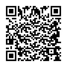 QR-koodi puhelinnumerolle +2694768436