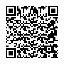 QR kód a telefonszámhoz +2694768443