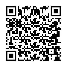 Codice QR per il numero di telefono +2694768444