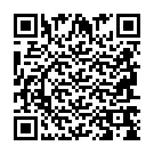 Codice QR per il numero di telefono +2694768445