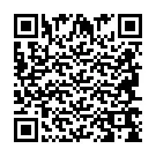 QR-код для номера телефона +2694768462