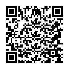 Código QR para número de telefone +2694768471