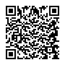 Codice QR per il numero di telefono +2694768478