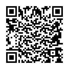 QR-code voor telefoonnummer +2694768487