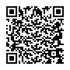 QR-code voor telefoonnummer +2694768490