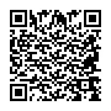 Código QR para número de telefone +2694768497