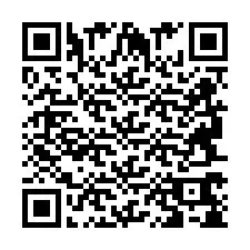 QR-code voor telefoonnummer +2694768502