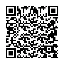 Código QR para número de telefone +2694768512