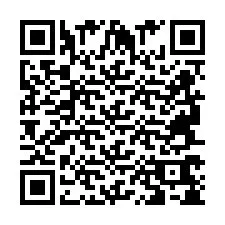 QR-koodi puhelinnumerolle +2694768513