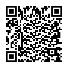 Kod QR dla numeru telefonu +2694768518