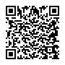 Código QR para número de telefone +2694768528