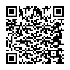 Codice QR per il numero di telefono +2694768533