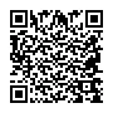 Código QR para número de telefone +2694768537