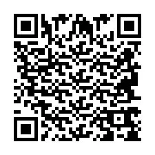 Codice QR per il numero di telefono +2694768546