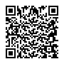 QR-code voor telefoonnummer +2694768550