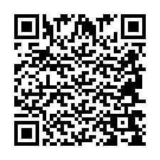 QR-код для номера телефона +2694768553