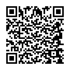 QR-код для номера телефона +2694768568