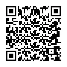 QR-код для номера телефона +2694768581