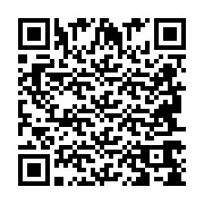 QR Code pour le numéro de téléphone +2694768586