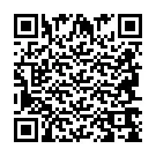 Código QR para número de teléfono +2694768592