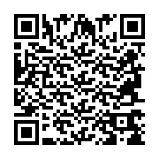 Código QR para número de telefone +2694768603