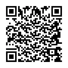 QR Code pour le numéro de téléphone +2694768606