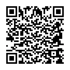 QR kód a telefonszámhoz +2694768607